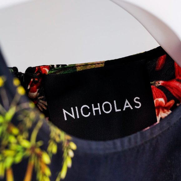 Nicholas Dahlia Floral Ruffle Dress - Picture 5 of 11